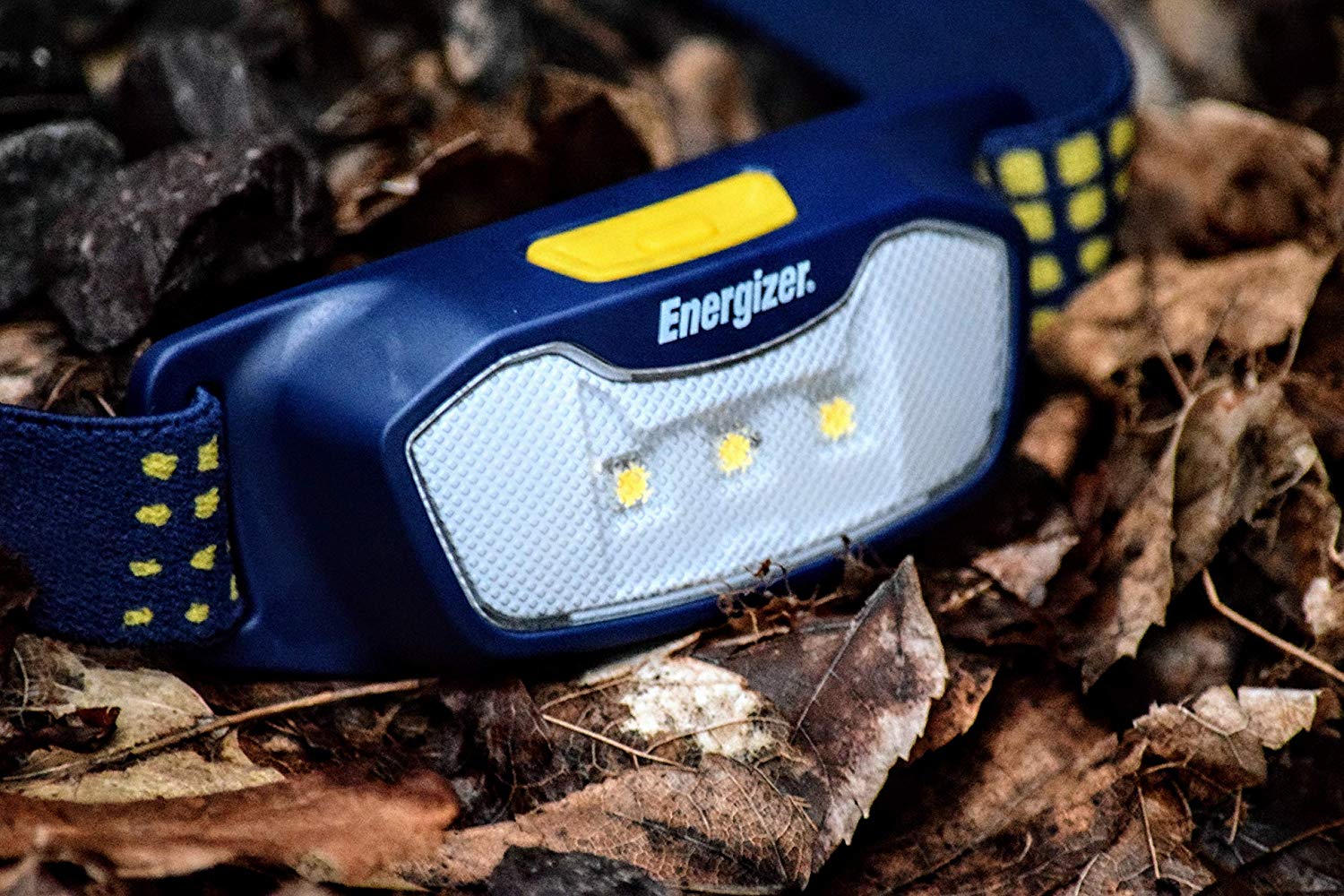 Energizer Headlamp on the ground